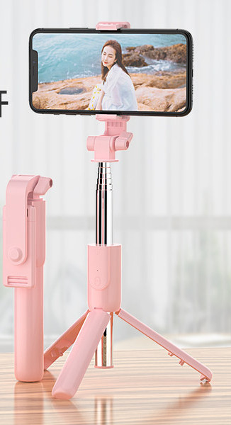 Bluetooth teleskopinė asmenukių lazda