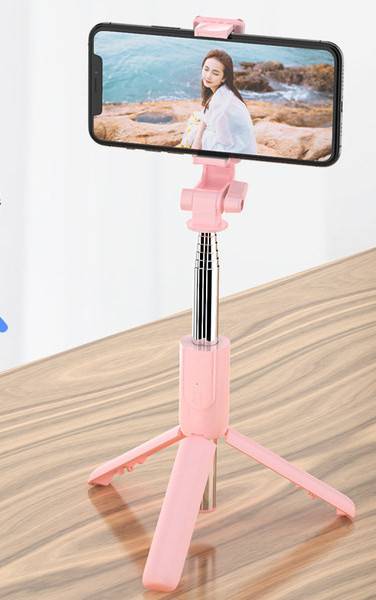 Bluetooth teleskopinė asmenukių lazda