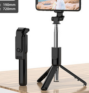 Selfie stick telescopic cu suport