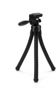 Musta värvi statiivi selfie stick