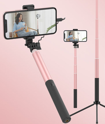 Ръчен селфи стик с кабел