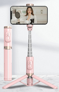 Univerzális Bluetooth szelfi stick távirányítóval