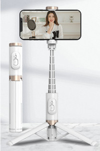 Univerzális Bluetooth szelfi stick távirányítóval