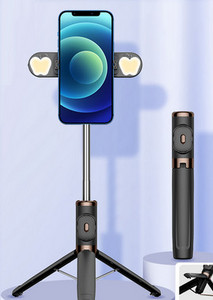 Selfie stick Bluetooth cu maner telescopic si suport