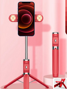 Selfie stick Bluetooth cu maner telescopic si suport