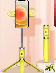 Selfie stick Bluetooth cu maner telescopic si suport
