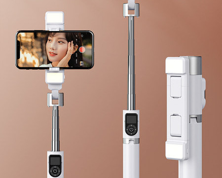 Selfie stick pliabil cu telecomanda