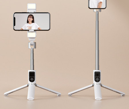 Selfie stick pliabil cu telecomanda