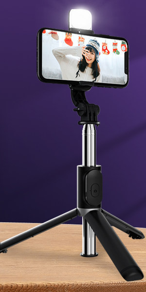 Universaalne teleskoopkäepidemega selfie-kepp