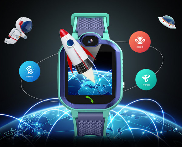 Παιδικό Smart ρολόι με λουράκι σιλικόνης