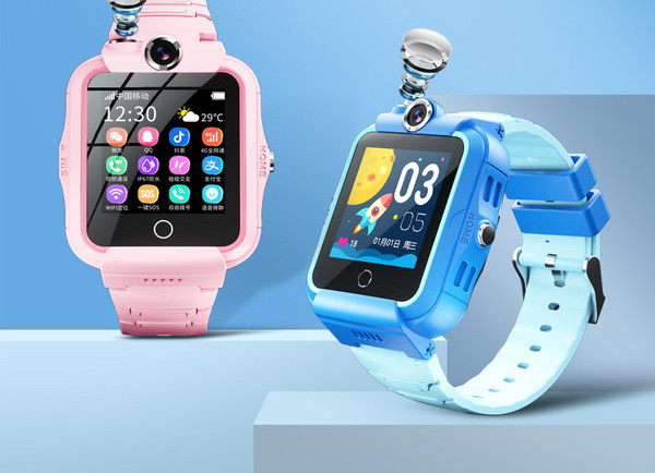 Dječji pametni sat-telefon vodootporan s kamerom i silikonskim remenom