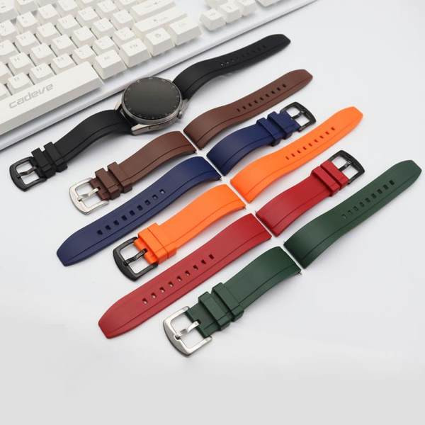 Λουράκι ρολογιού σιλικόνης Huawei GT2 Watch3Pro - πλάτος 22 mm