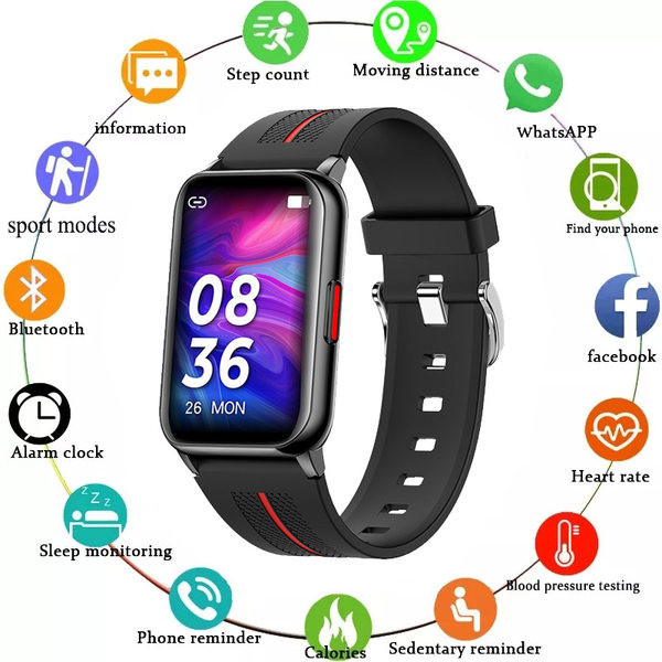 Смарт часовник със сензорен екран - водоустойчив