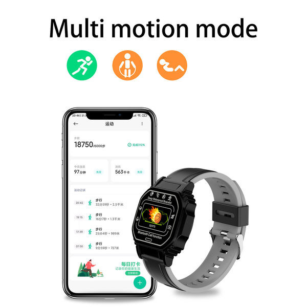 Унисекс смарт часовник подходящ за фитнес-водоустойчив