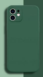 Ühevärviline silikoonist ümbris iPhone`ile