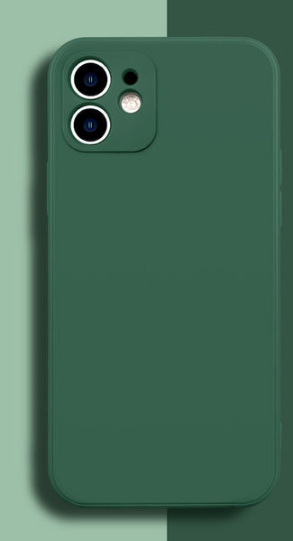 Μονόχρωμη θήκη σιλικόνης για iPhone