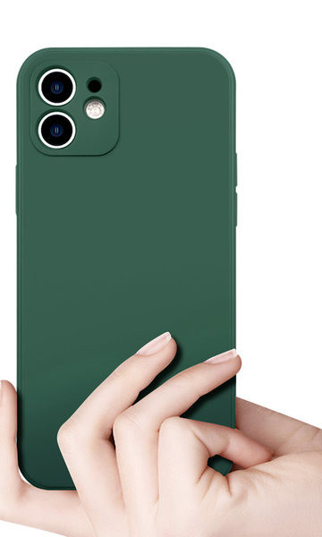 Μονόχρωμη θήκη σιλικόνης για iPhone