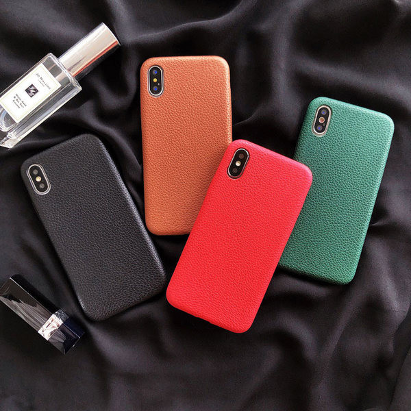 Kunstnahast ümbris iPhone`ile