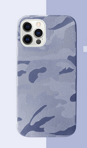 Husa din silicon pentru iPhone cu model de camuflaj