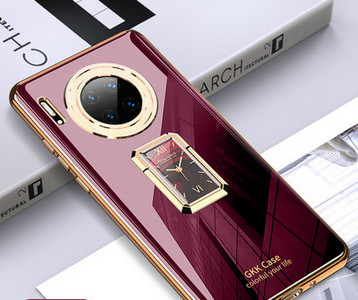 Huawei Mate30 tok analóg órával a hátlapon