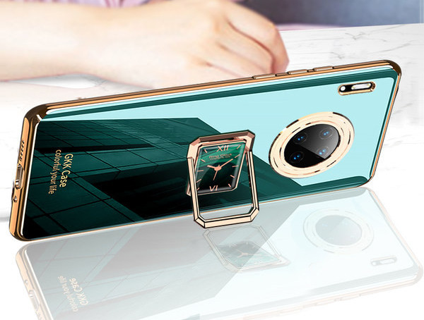 Huawei Mate30 ümbris, mille tagaküljel on analoogkell