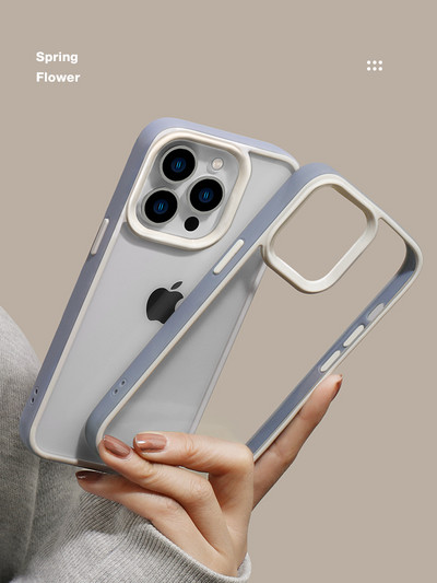 Прозрачен силиконов калъф за iPhone нов модел