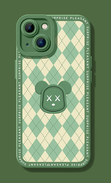 Γυναικεία θήκη σιλικόνης με εφαρμογή και επιγραφή για iPhone