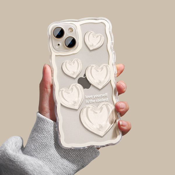 Silikona caurspīdīgs maciņš priekš iphone