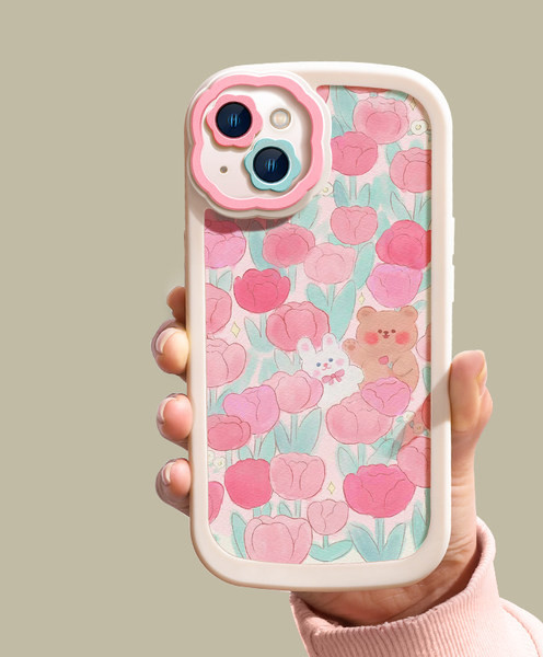 Θήκη iPhone με λουλουδάτο μοτίβο