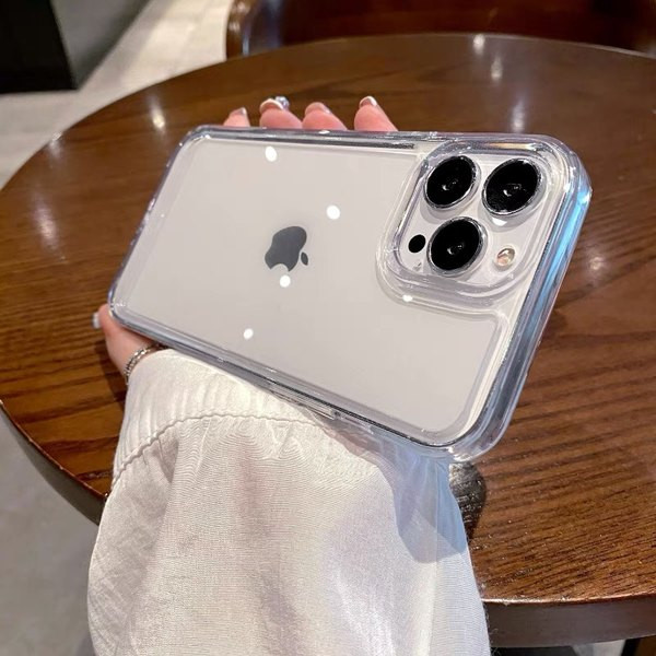 Husa transparenta din silicon pentru iPhone