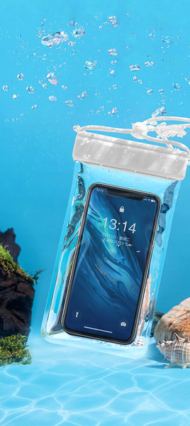 Ūdensizturīga soma - maciņš mobilajam telefonam ar skārienekrānu