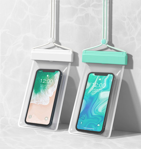 Ūdensizturīga soma - maciņš mobilajam telefonam ar skārienekrānu