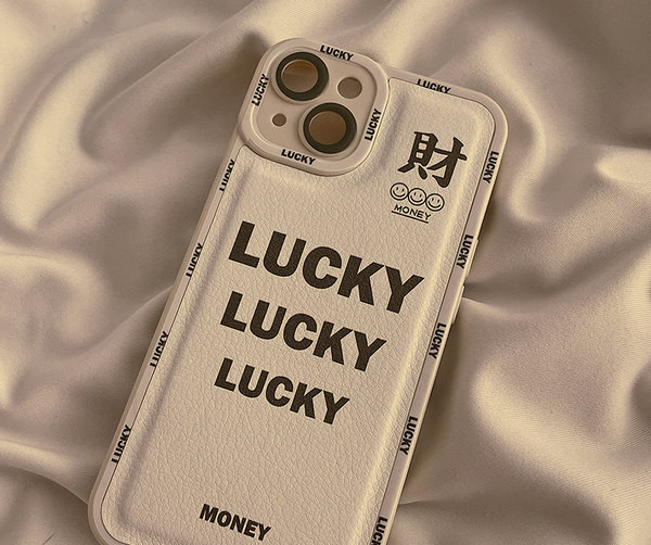 Husa din silicon pentru iPhone cu inscriptie