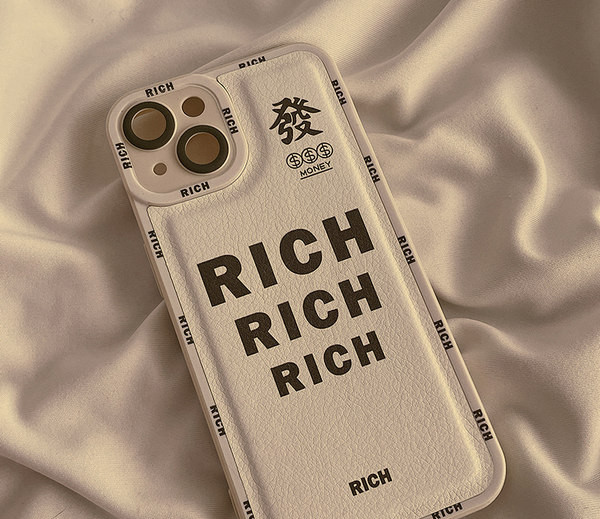 Husa din silicon pentru iPhone cu inscriptie