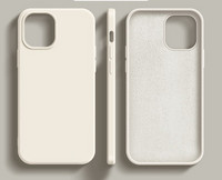 Ühevärviline silikoonümbris iPhone`ile