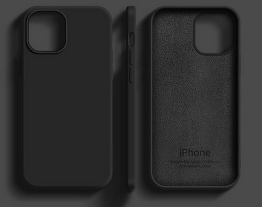 Ühevärviline silikoonümbris iPhone`ile