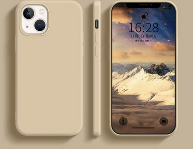 Ühevärviline silikoonümbris iPhone`ile