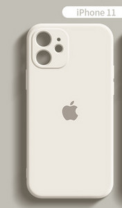 Ühevärviline silikoonist ümbris iPhone`ile