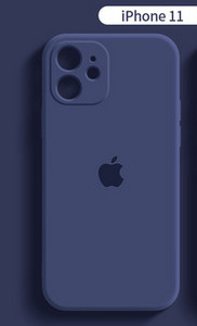 Ühevärviline silikoonist ümbris iPhone`ile