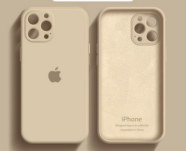 Ühevärviline silikoonist ümbris iPhone`ile