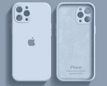 Ühevärviline silikoonist ümbris iPhone`ile
