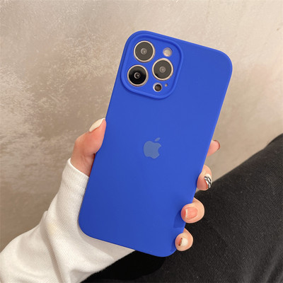 Silikoonist ühevärviline ümbris iPhone`ile