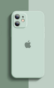 Ühevärviline silikoonist ümbris iPhone`ile