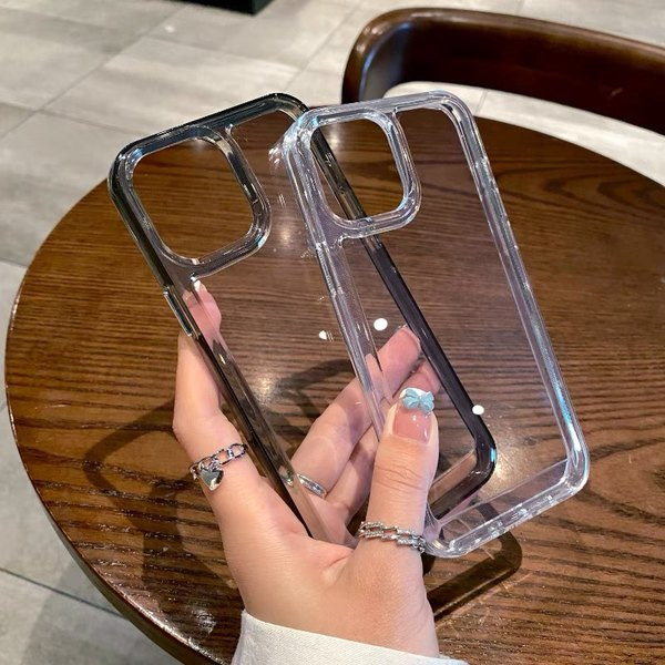 Διάφανη θήκη σιλικόνης για iPhone