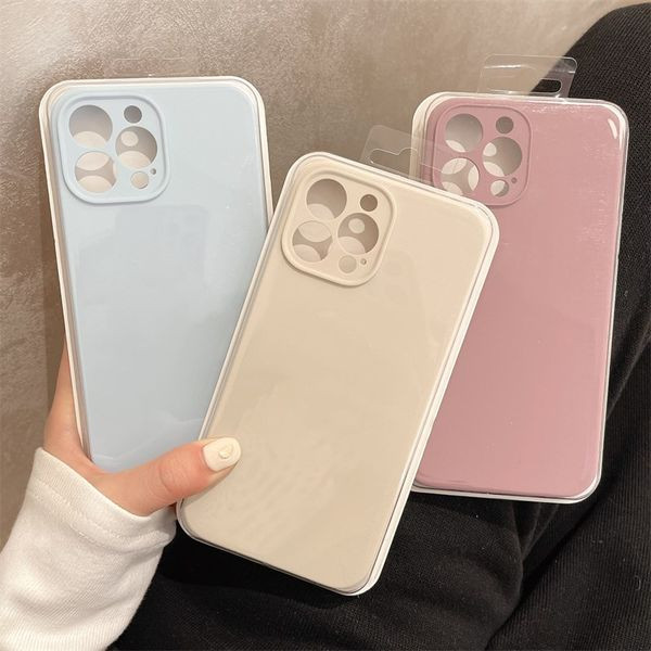 Vienkārša modeļa silikona maciņš priekš iPhone