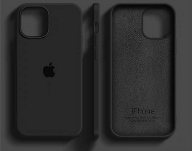 Ühevärviline silikoonist ümbris iPhone`ile