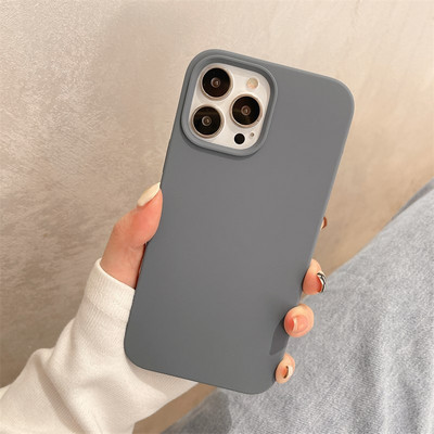 Vienkārša modeļa silikona maciņš priekš iPhone