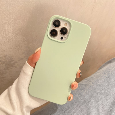 Vienkārša modeļa silikona maciņš priekš iPhone