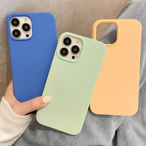 Vienkārša modeļa silikona maciņš priekš iPhone