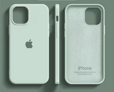 Μοντέρνα θήκη σιλικόνης για iPhone σε πολλά χρώματα